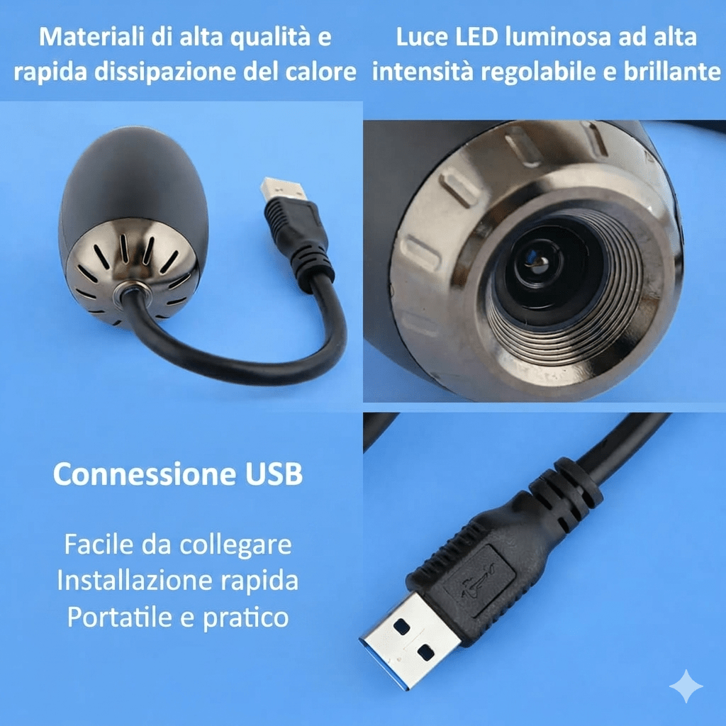 StarBeam™ Proiettore di Galassie USB - Star Beam